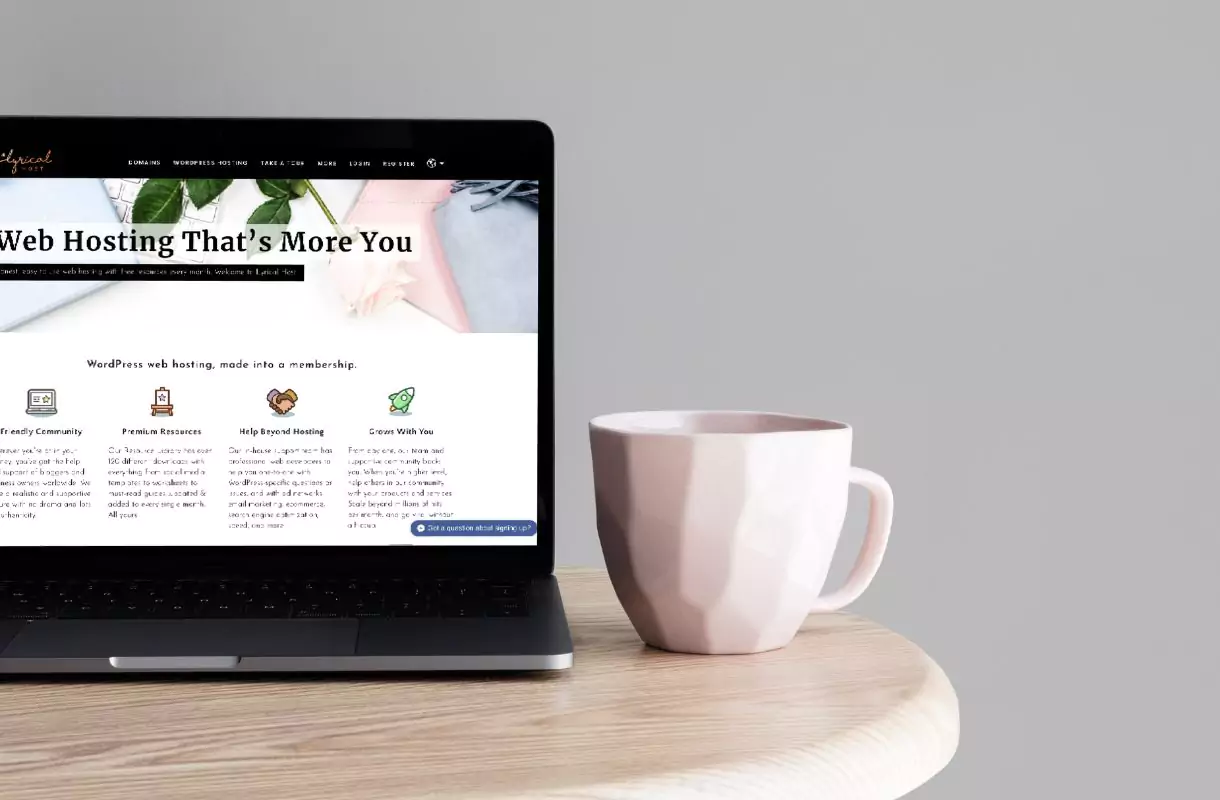 Lyrical Host Review - Homepage Screen