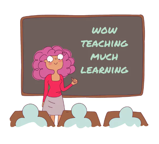 Classroom illustration