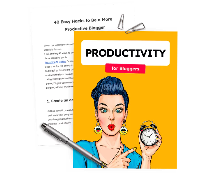 Freebie: Productivity for Bloggers e-book